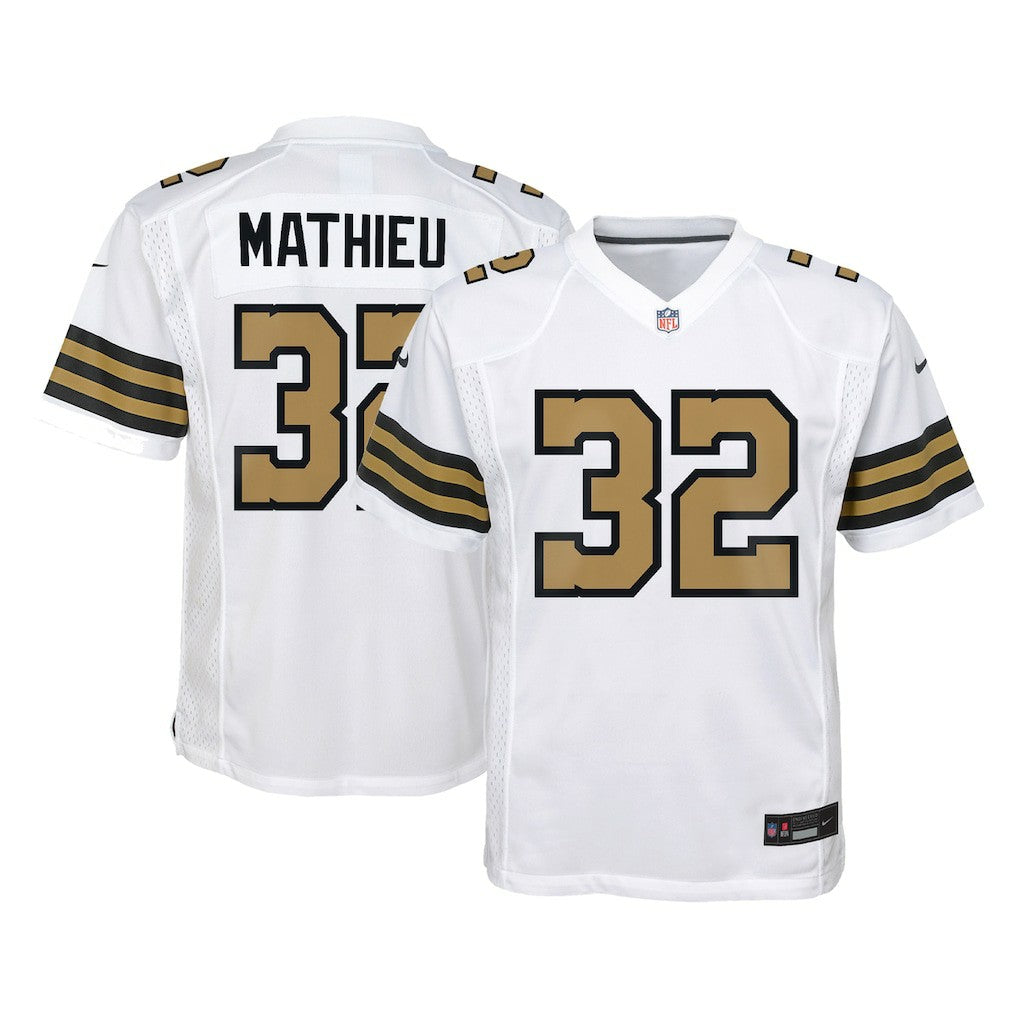 Tyrann Mathieu  Youth Game Jersey - New Orleans Saints Jerseys