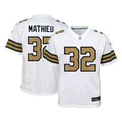 Tyrann Mathieu  Youth Game Jersey - New Orleans Saints Jerseys