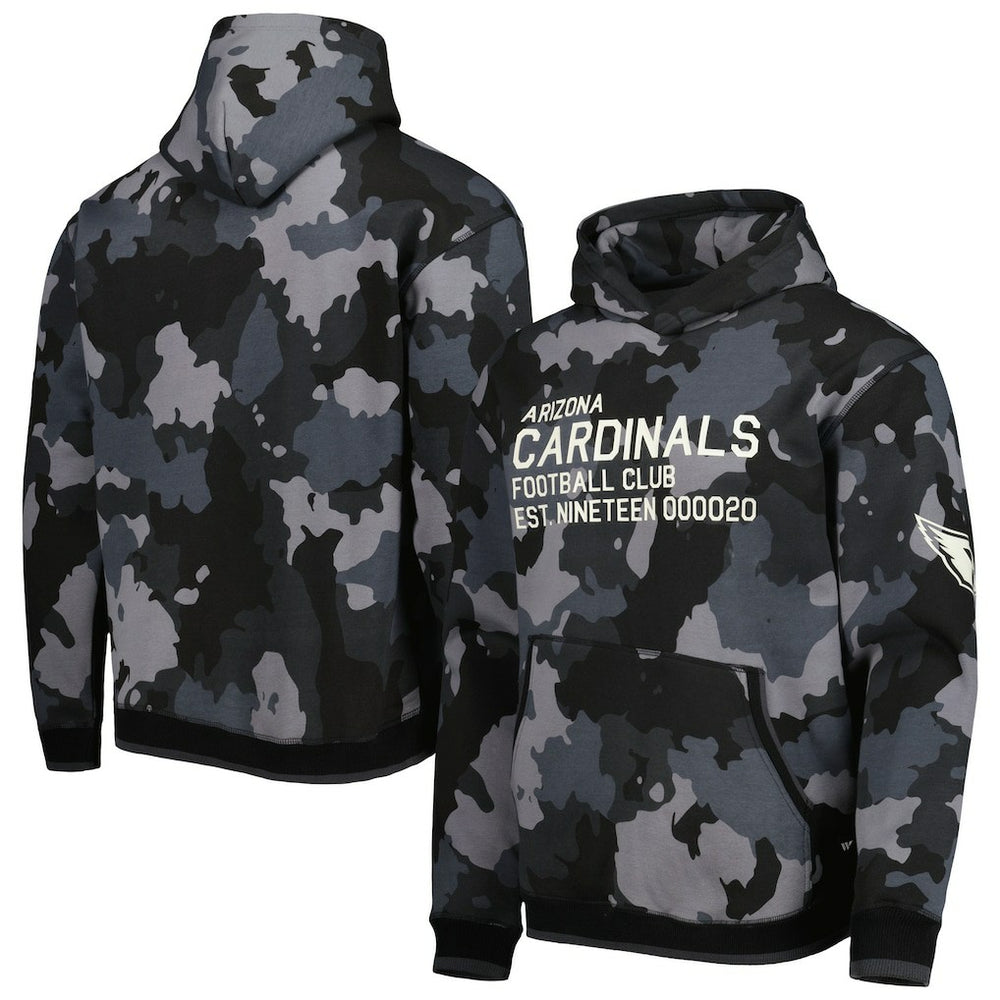 The Wild Collective Camo Pullover Hoodie - Arizona Cardinals Hoodies