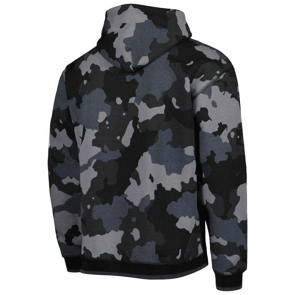 The Wild Collective Camo Pullover Hoodie - Chicago Bears Hoodies