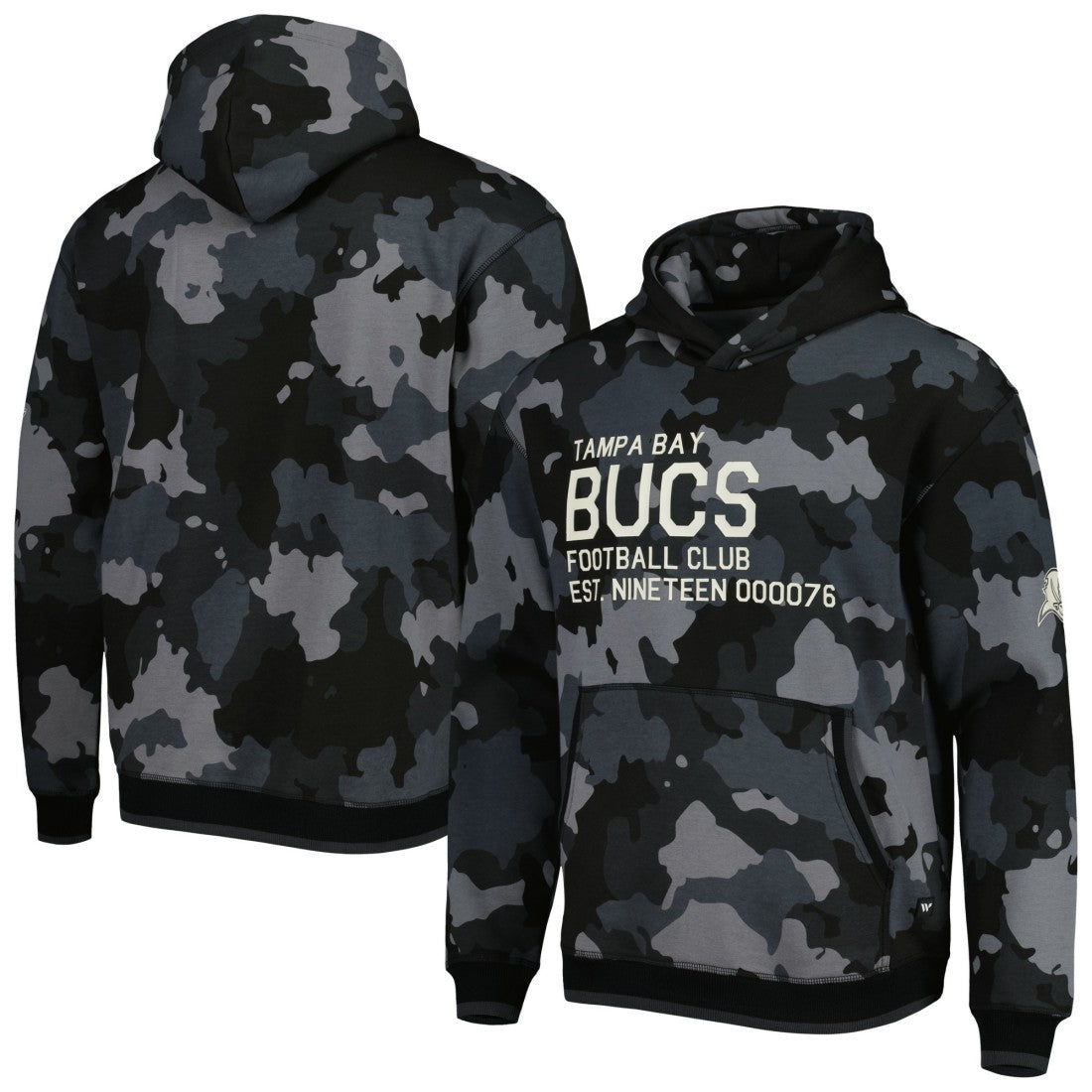 The Wild Collective Camo Pullover Hoodie - Tampa Bay Buccaneers Hoodies