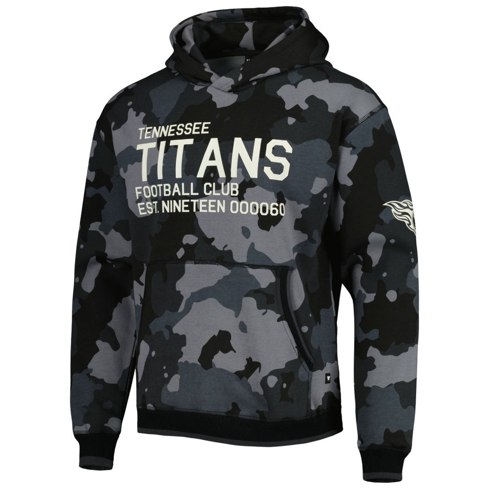The Wild Collective Camo Pullover Hoodie - Tennessee Titans Hoodies