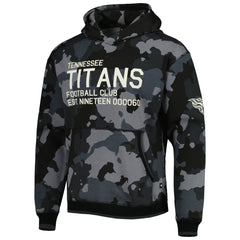 The Wild Collective Camo Pullover Hoodie - Tennessee Titans Hoodies