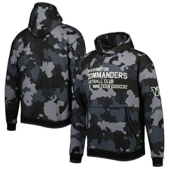 The Wild Collective Camo Pullover Hoodie - Washington Commanders Hoodies