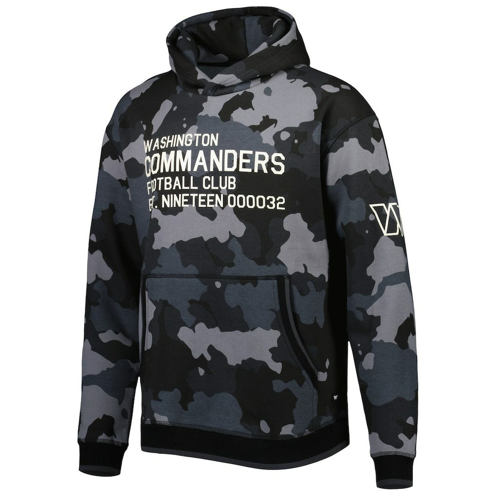 The Wild Collective Camo Pullover Hoodie - Washington Commanders Hoodies