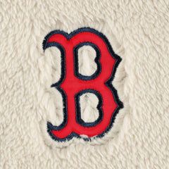 Oatmeal/Navy Boston Red Sox G-III 4Her by Carl Banks Women's Shuffle It Raglan Full-Zip Hoodie