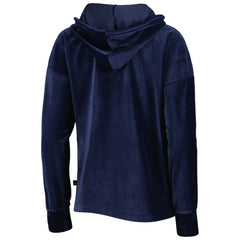 Navy Atlanta Braves Touch Women's End Line Pullover Hoodie