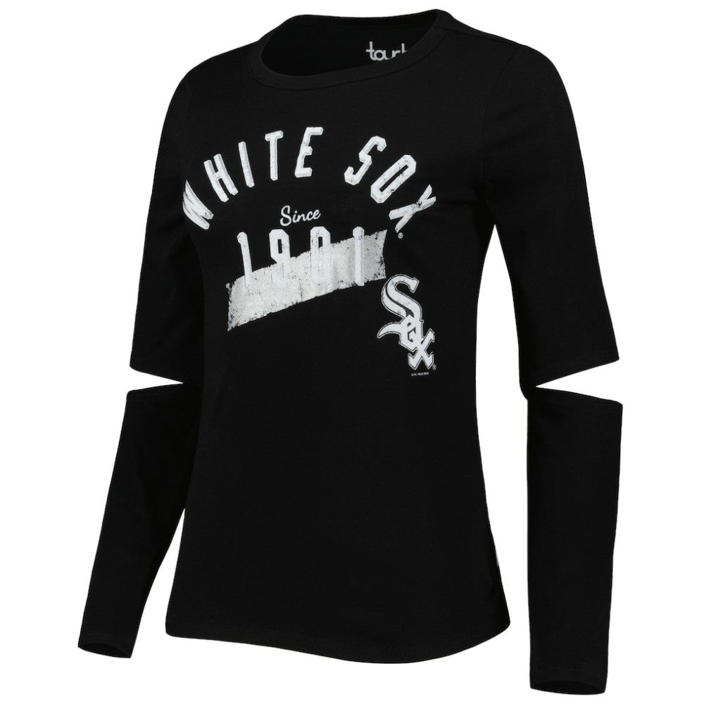Black Chicago White Sox Touch Women's Formation Long Sleeve T-Shirt