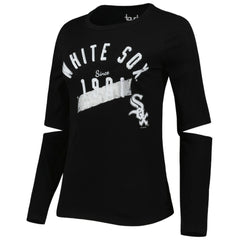 Black Chicago White Sox Touch Women's Formation Long Sleeve T-Shirt
