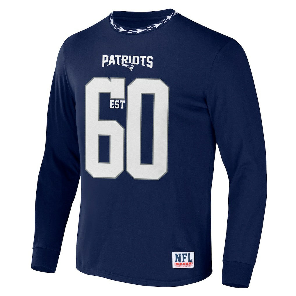 NFL x Staple Core Team Long Sleeve T-Shirt - New England Patriots T-shirts
