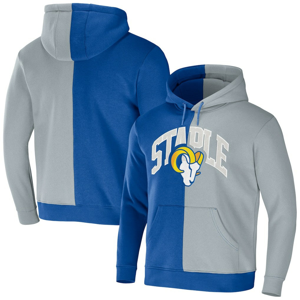 NFL x Staple Split Logo Pullover Hoodie - Los Angeles Rams Hoodies