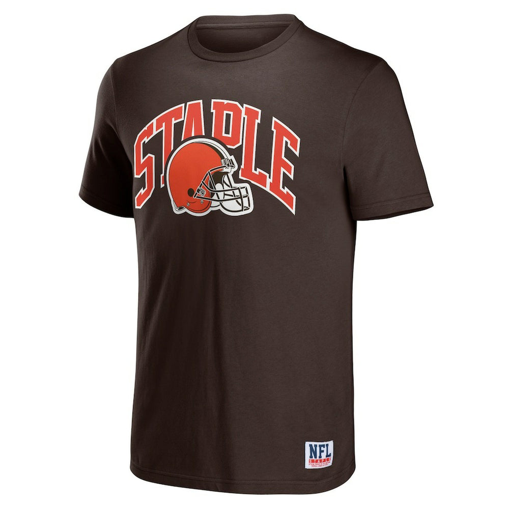 NFL x Staple Logo Lockup T-Shirt - Cleveland Browns T-shirts