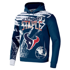 NFL x Staple All Over Print Pullover Hoodie - Houston Texans Hoodies