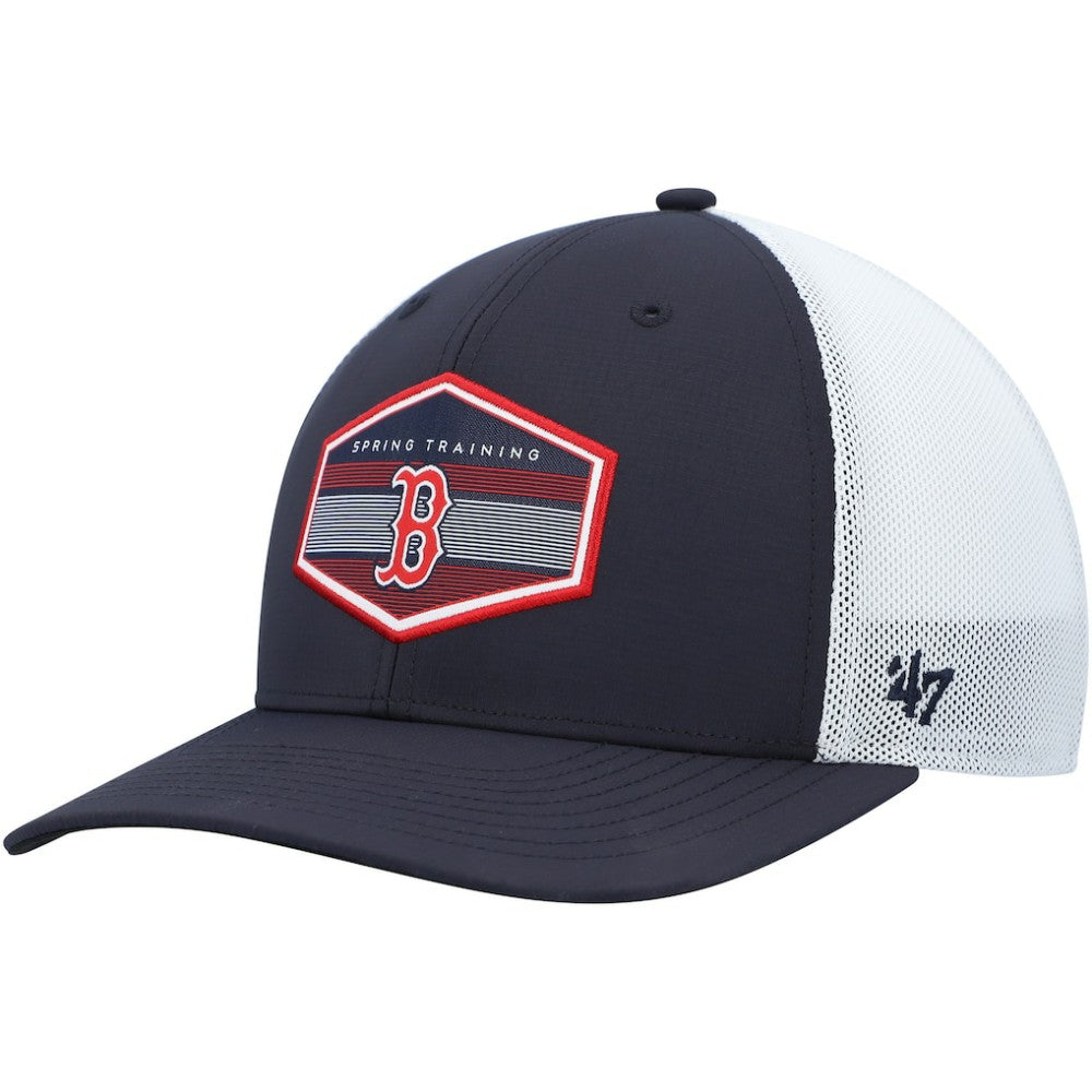 Navy/White Boston Red Sox '47 Spring Training Burgess Trucker Adjustable Hat