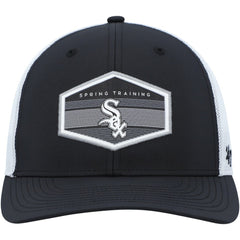 Black/White Chicago White Sox '47 Spring Training Burgess Trucker Adjustable Hat