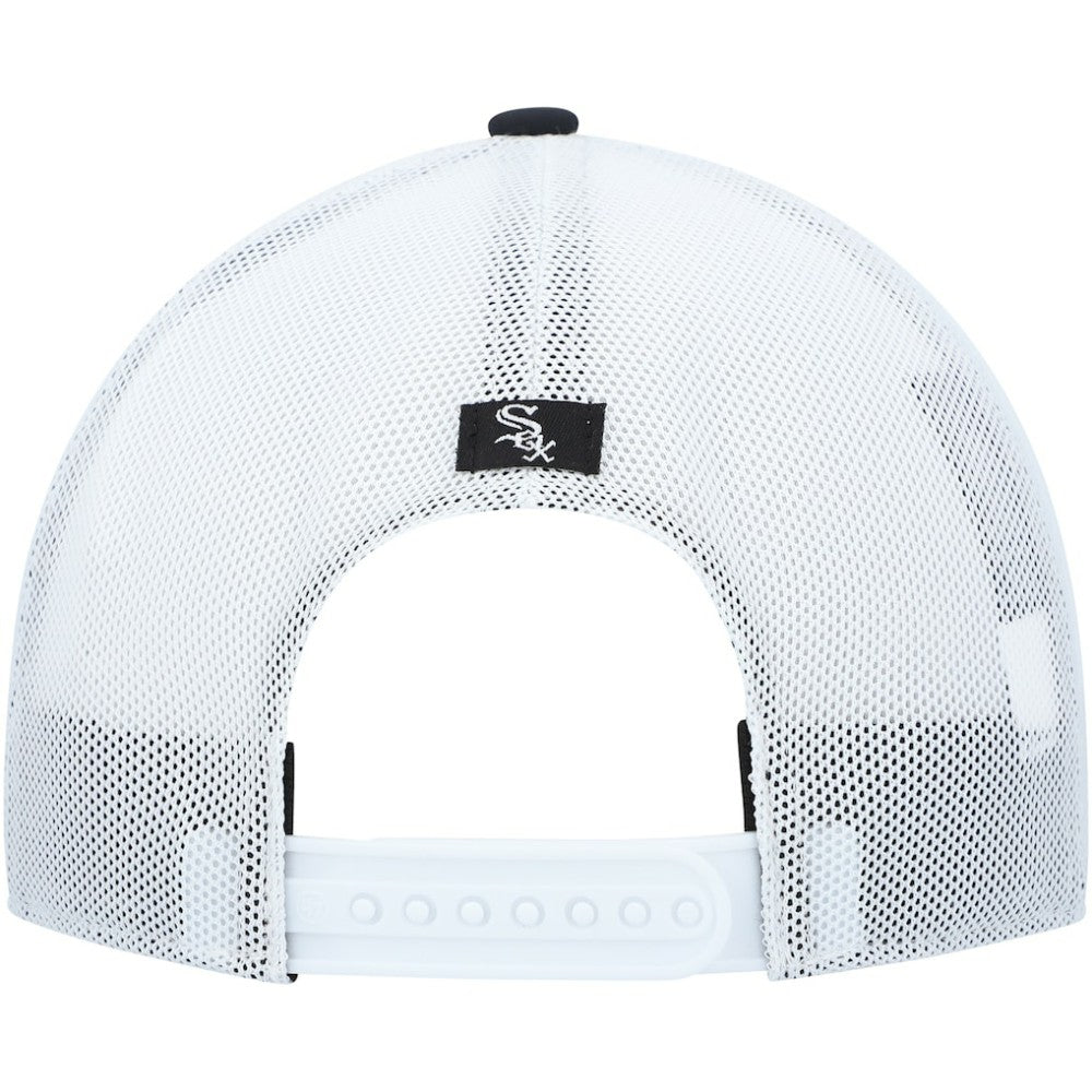 Black/White Chicago White Sox '47 Spring Training Burgess Trucker Adjustable Hat