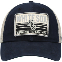 Black/Tan Chicago White Sox '47 Four Stroke Clean Up Trucker Snapback Hat