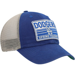 Royal/Tan Los Angeles Dodgers '47 Four Stroke Clean Up Trucker Snapback Hat