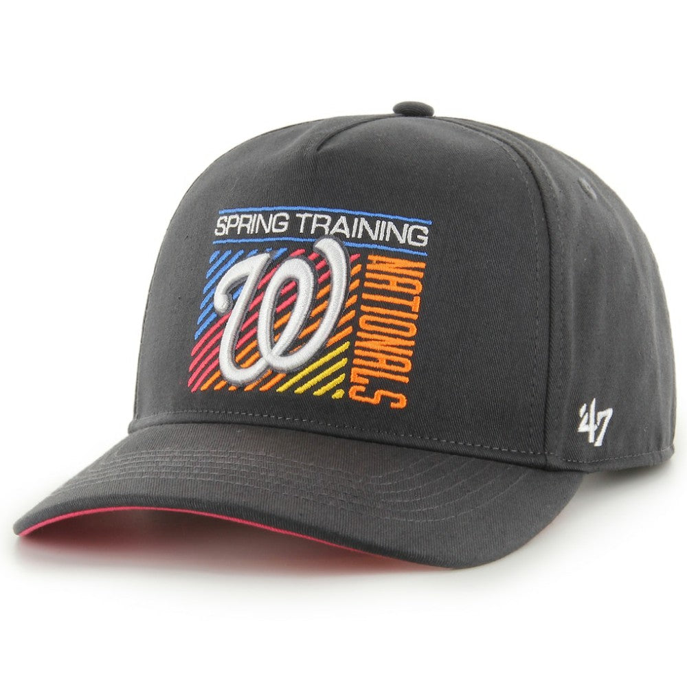 Charcoal Washington Nationals '47 2023 Spring Training Reflex Hitch Snapback Hat