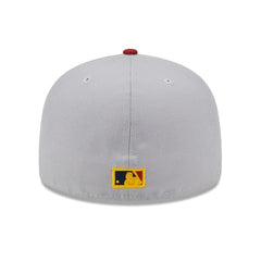 Gray/Red New York Yankees New Era World Series Champions Navy Undervisor 59FIFTY Fitted Hat