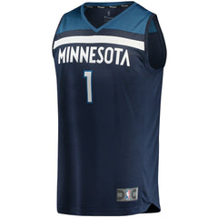 Fanatics Anthony Edwards Minnesota Timberwolves 2021/22 Fast Break Replica Jersey