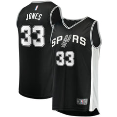 Fanatics Tre Jones San Antonio Spurs Fast Break Replica Jersey