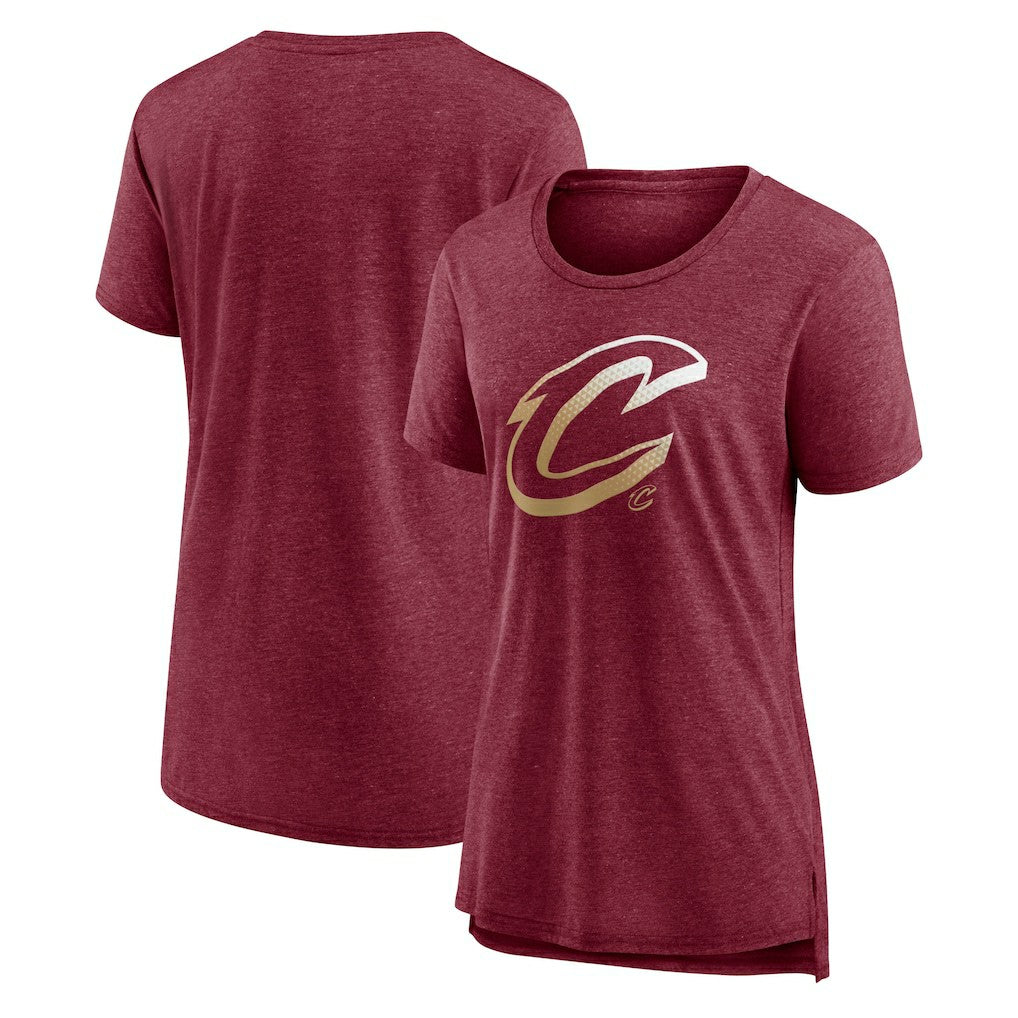 Cleveland Cavaliers Women's Gradient Logo Tri-Blend T-Shirt sale