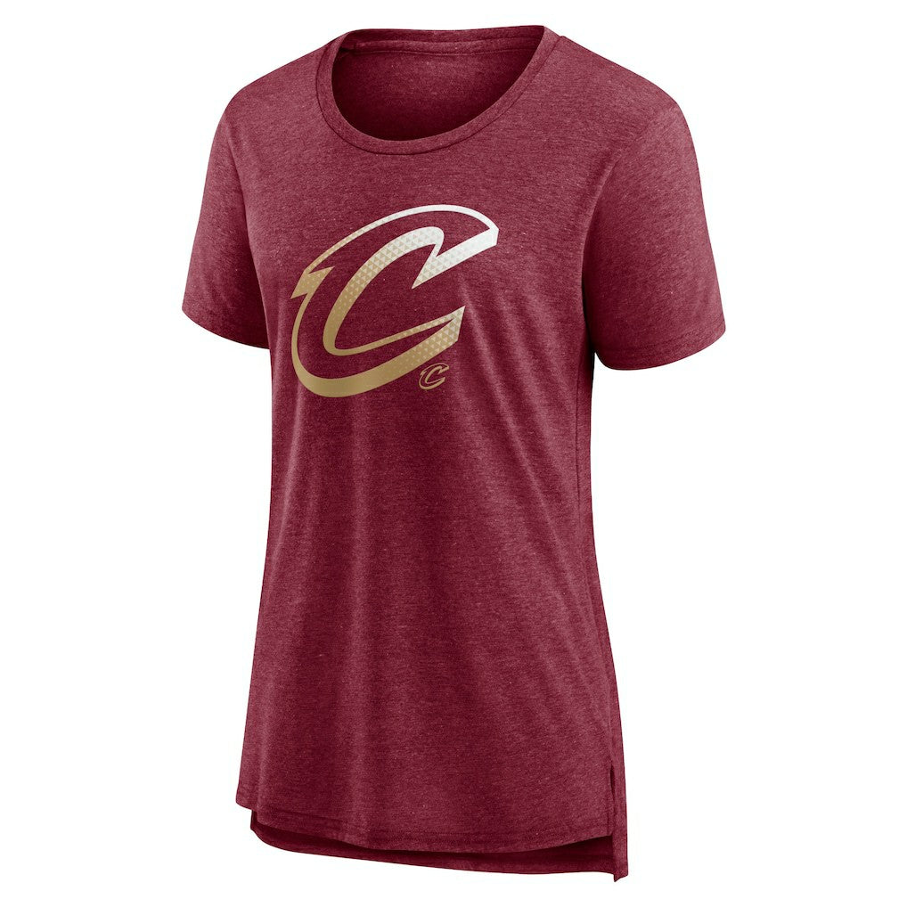Cleveland Cavaliers Women's Gradient Logo Tri-Blend T-Shirt sale