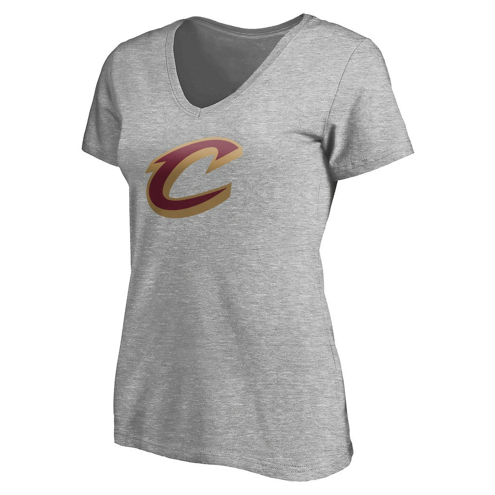 Cleveland Cavaliers Women's Primary Team Logo V-Neck T-Shirt sale