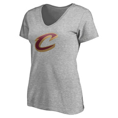 Cleveland Cavaliers Women's Primary Team Logo V-Neck T-Shirt sale