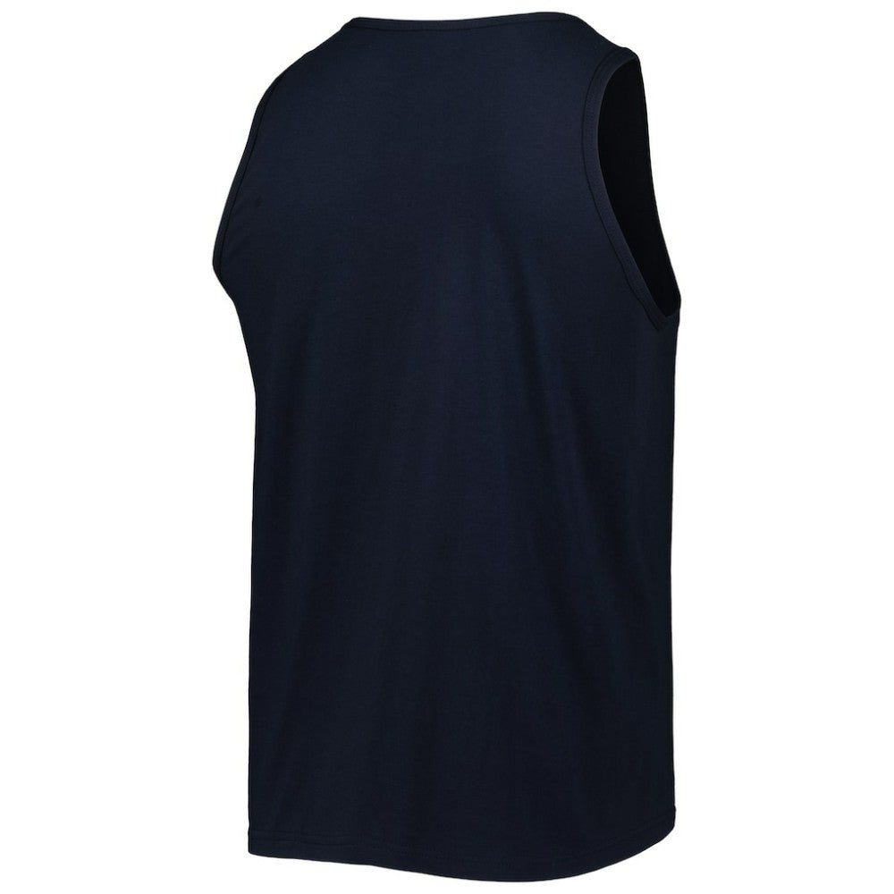 Navy Chicago Cubs Mitchell & Ness Cooperstown Collection Stars and Stripes Tank Top