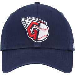 Navy Cleveland Guardians '47 Clean Up Adjustable Hat