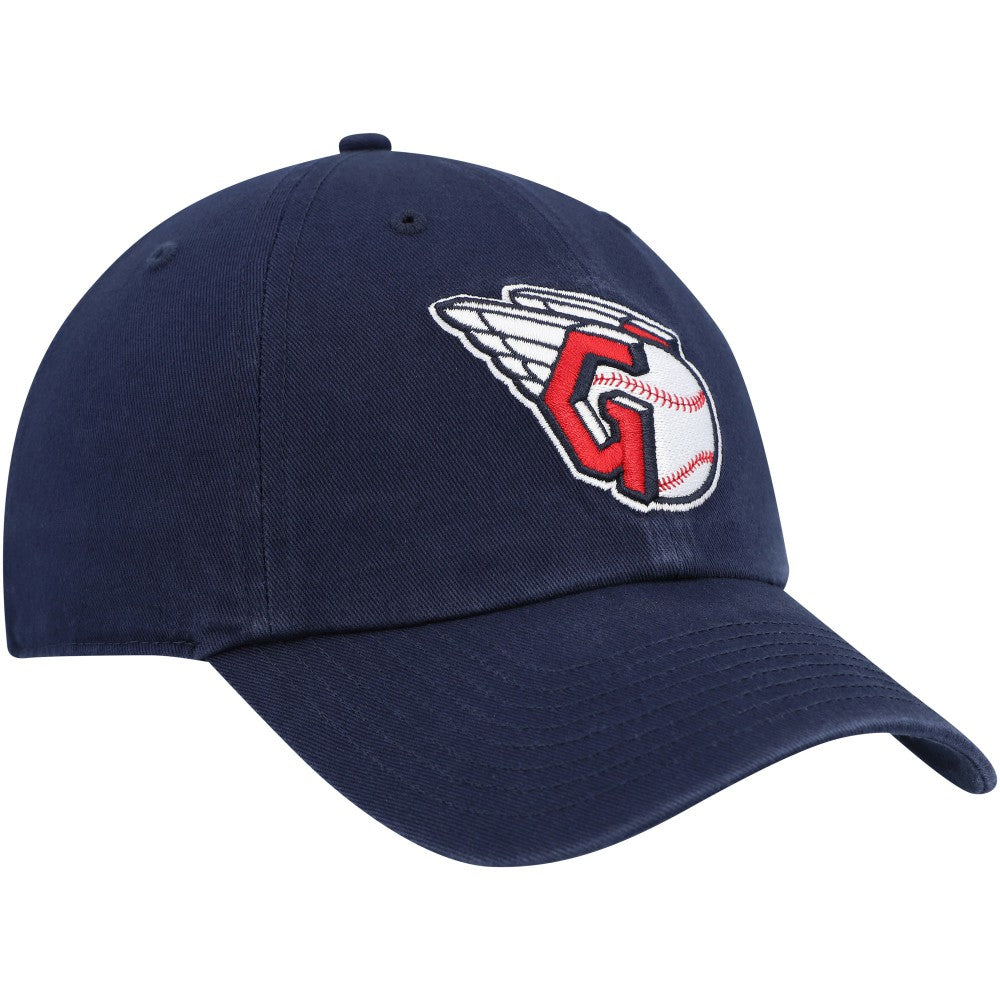 Navy Cleveland Guardians '47 Clean Up Adjustable Hat