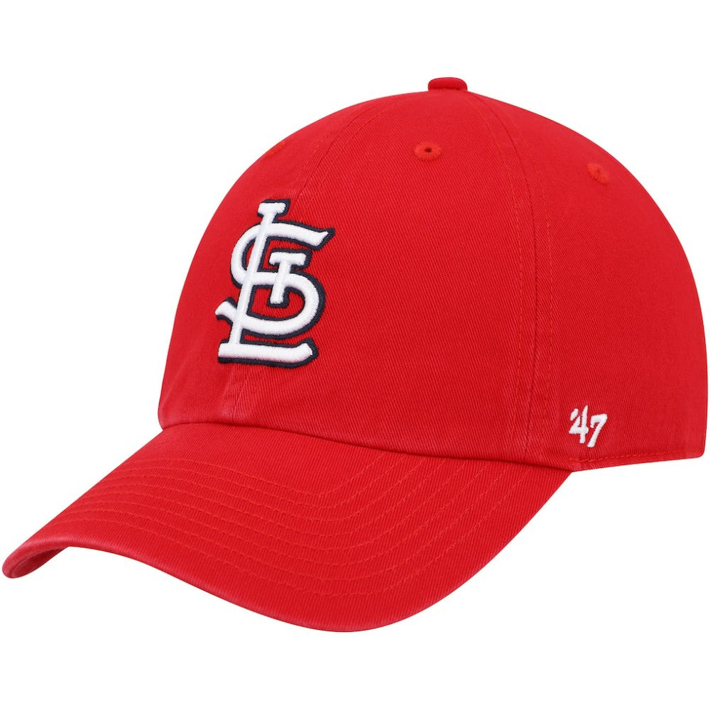 Red St. Louis Cardinals '47 Clean Up Adjustable Hat
