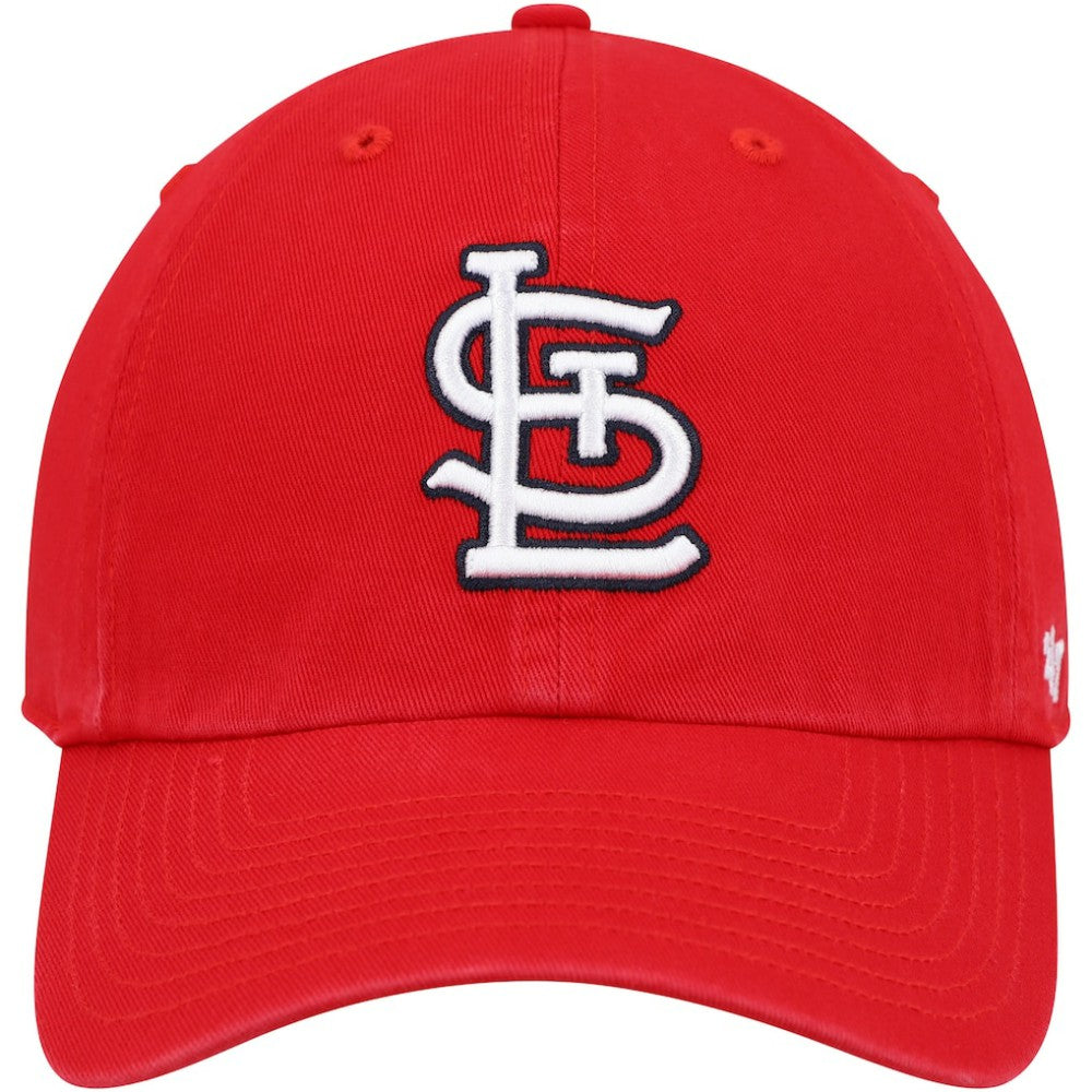 Red St. Louis Cardinals '47 Clean Up Adjustable Hat