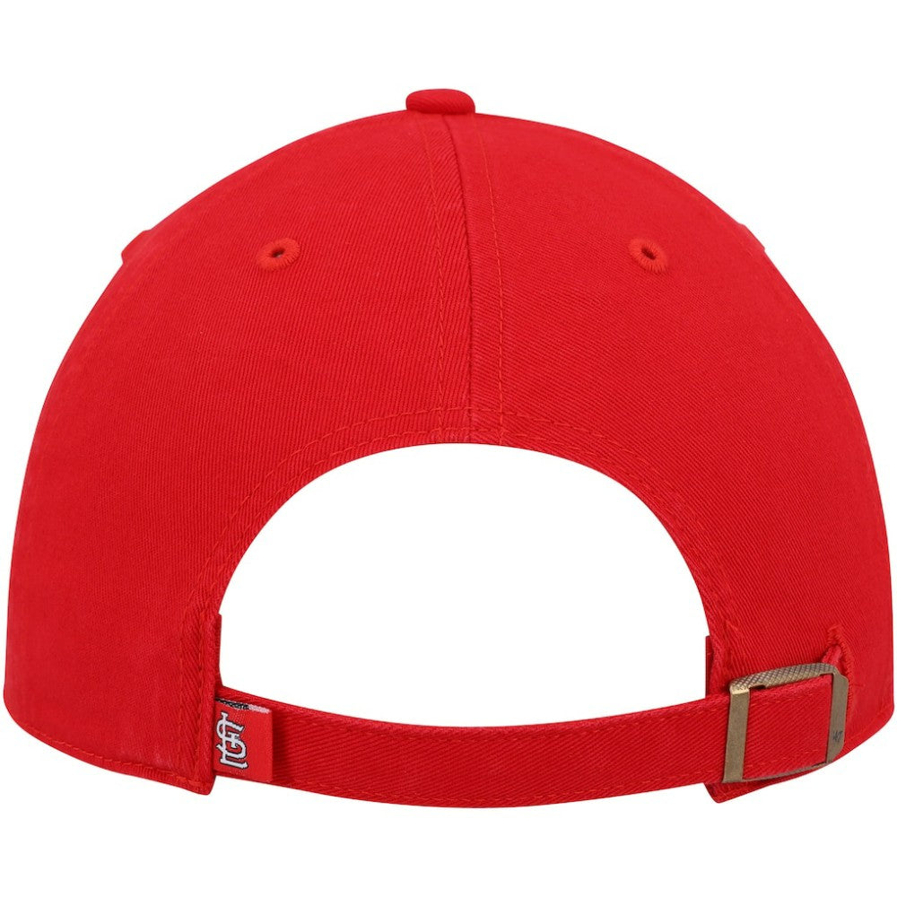 Red St. Louis Cardinals '47 Clean Up Adjustable Hat