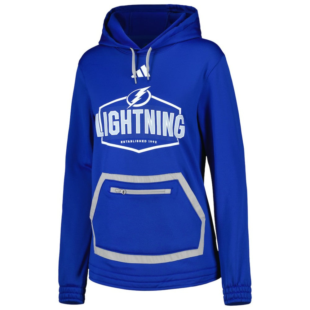 NHL Tampa Bay Lightning adidas Women's Team Pullover Hoodie