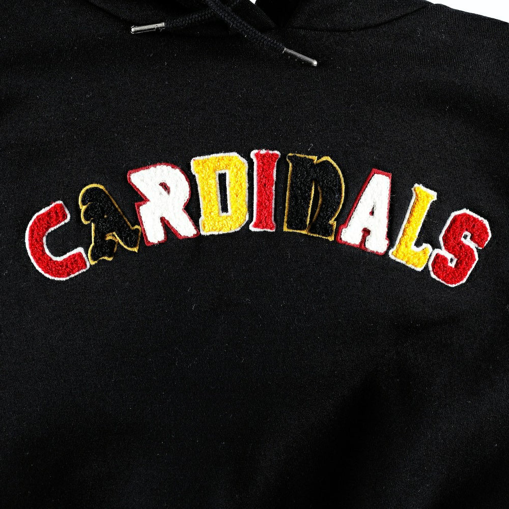 The Wild Collective Women's Cropped Pullover Hoodie - Arizona Cardinals Hoodies