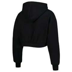 The Wild Collective Women's Cropped Pullover Hoodie - Baltimore Ravens Hoodies