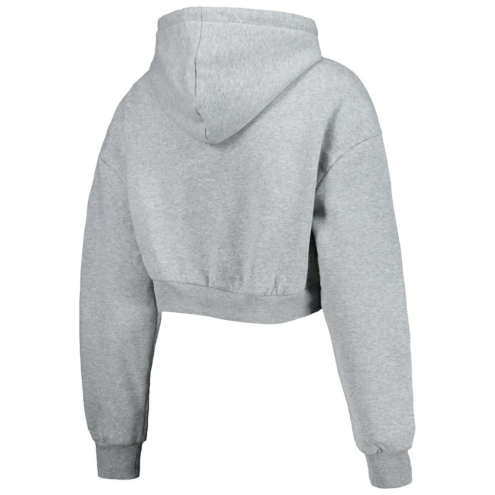 The Wild Collective Women's Cropped Pullover Hoodie - Los Angeles Chargers Hoodies