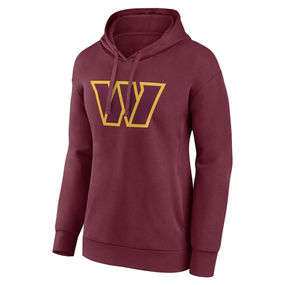 Women's Team Primary Logo Pullover Hoodie - Washington Commanders Hoodies