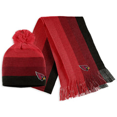 WEAR by Erin Andrews Women's Ombre Pom Knit Hat and Scarf Set - Arizona Cardinals Hats