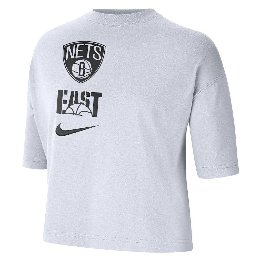 Nike Brooklyn Nets Women's Essential Boxy T-Shirt