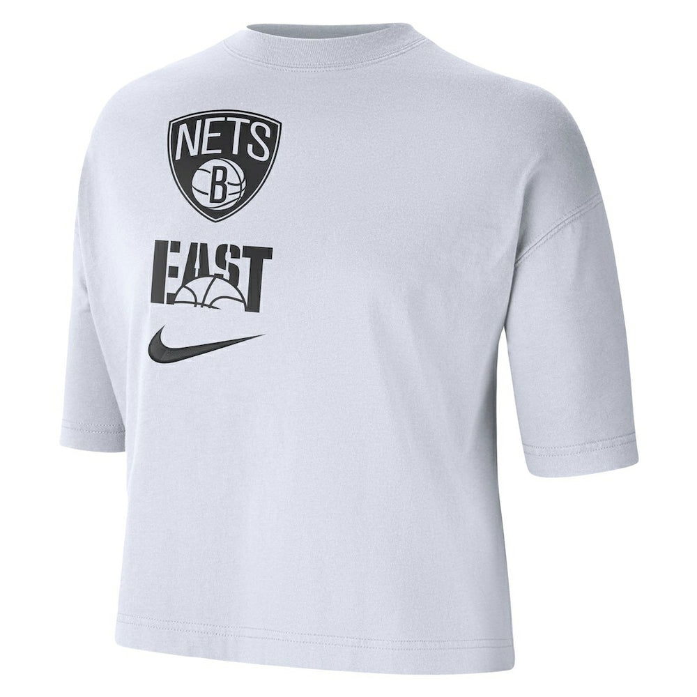 Nike Brooklyn Nets Women's Essential Boxy T-Shirt