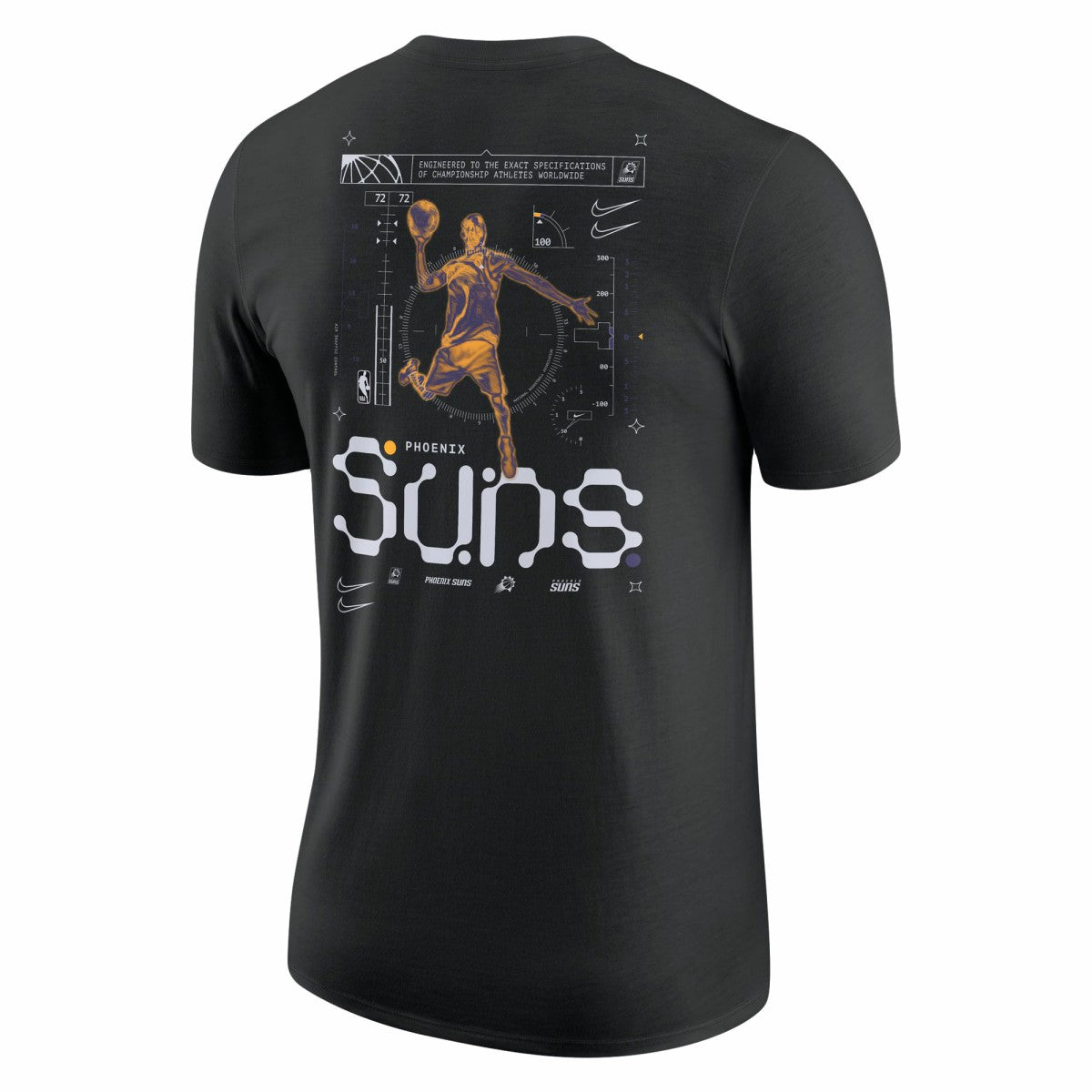 Nike Phoenix Suns Courtside Air Traffic Control Max90 T-Shirt