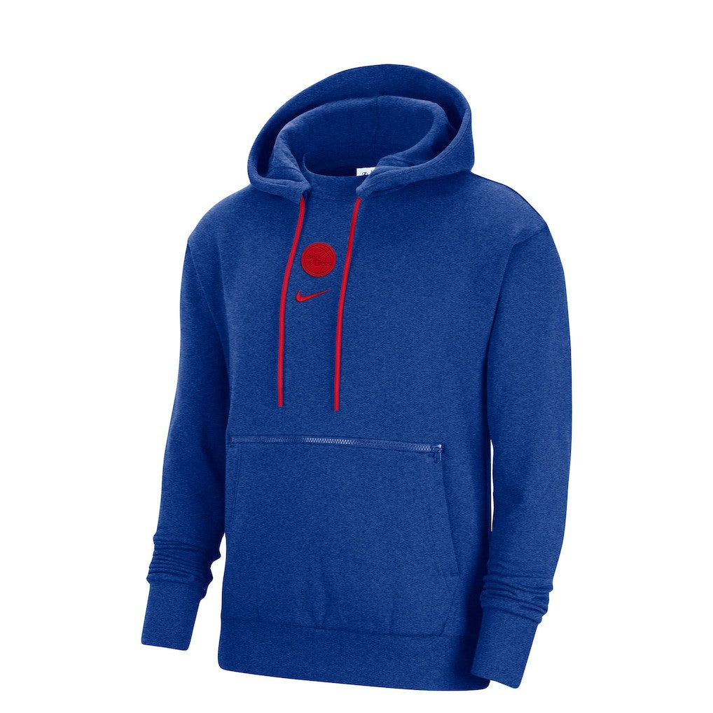 Nike Philadelphia 76ers Courtside Versus Flight Pullover Hoodie
