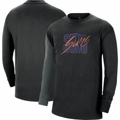 Nike Phoenix Suns Courtside Versus Flight MAX90 Long Sleeve T-Shirt