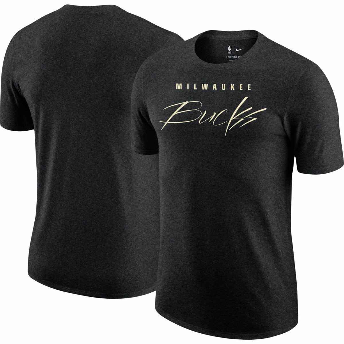 Nike Milwaukee Bucks Courtside Versus Flight Max90 T-Shirt