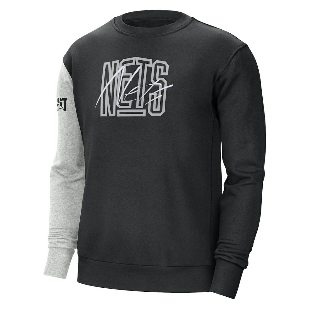 Nike Brooklyn Nets Courtside Versus Force & Flight Pullover Sweatshirt