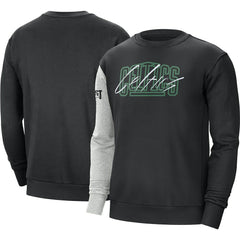 Nike Boston Celtics Courtside Versus Force & Flight Pullover Sweatshirt